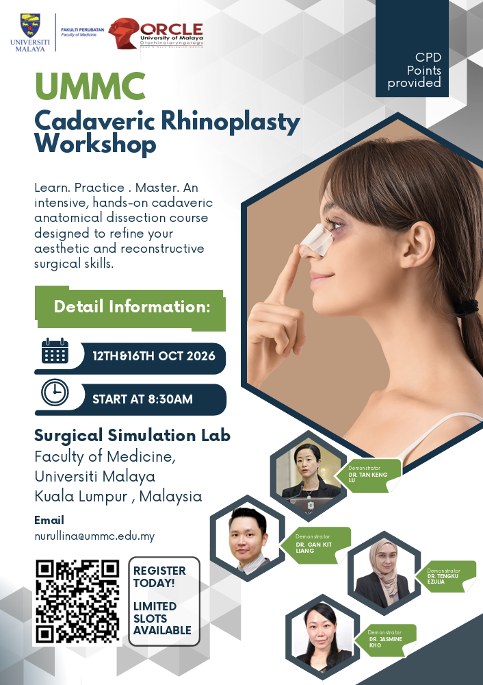 UMMC Cadaveric Rhinoplasty Workshop 